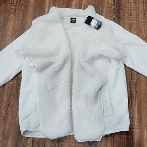 Avia Women's White Sherpa Jacket